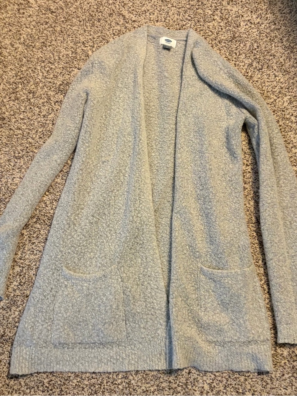 Old Navy Light Gray Open-Front Women's Cardigan